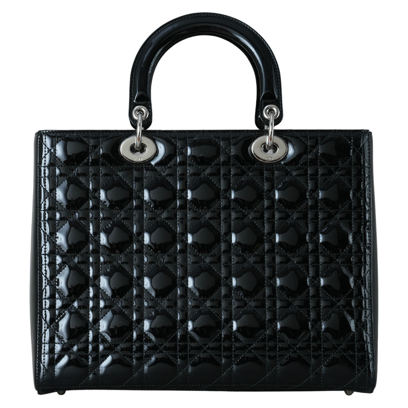 CHRISTIAN DIOR(USED)크리스찬디올 페이던트 레이디디올 라지 토트 겸 숄더백